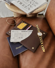 Load image into Gallery viewer, Venice Passport Holder | Chocolate
