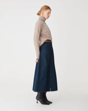 Load image into Gallery viewer, Jada Notch Hem Turtleneck Knit | Oat Marle
