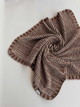 Load image into Gallery viewer, Chunky Knit Blanket | Chocolate
