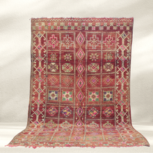Load image into Gallery viewer, Vintage Moroccan Rug 195x315cm | Deep Jewel
