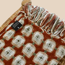 Load image into Gallery viewer, Elouise Wool Blend Throw | Olive
