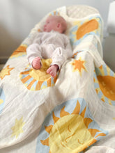 Load image into Gallery viewer, Organic Muslin Swaddle - Sunny Day (Limited Edition)
