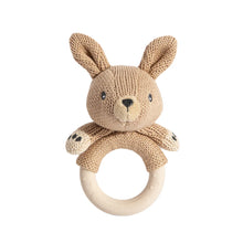 Load image into Gallery viewer, Ring Rattle | Kangaroo
