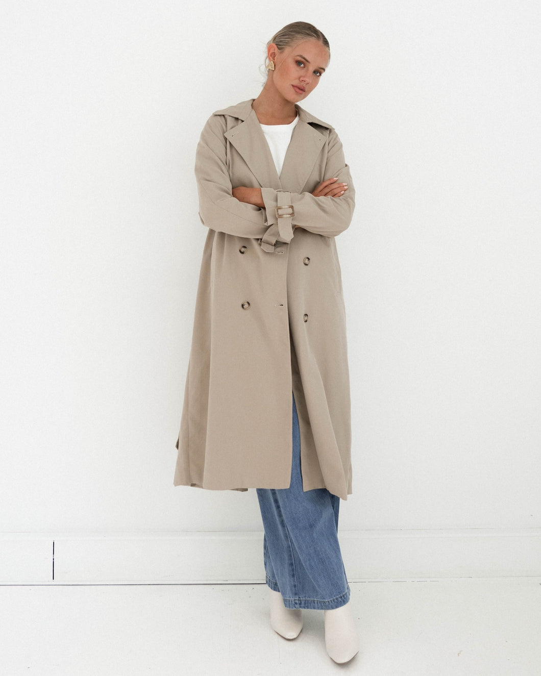 Trench Coat | Latte