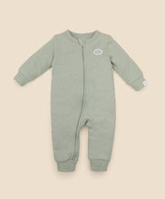 Load image into Gallery viewer, Organic Cotton Waffle Growsuit | Sage Green
