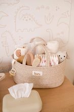 Load image into Gallery viewer, Cotton Rope Nappy Caddy Organiser
