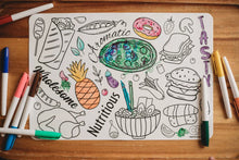 Load image into Gallery viewer, Silicone Colouring Mat | A World of Tasty Adventures
