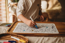 Load image into Gallery viewer, Silicone Colouring Mat | Australian Flora and Fauna
