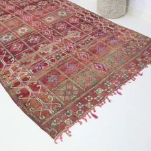 Load image into Gallery viewer, Vintage Moroccan Rug 195x315cm | Deep Jewel
