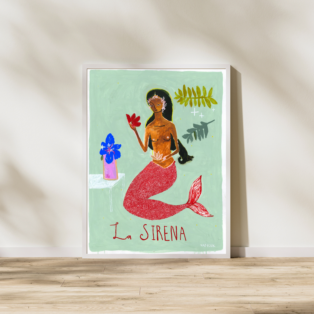 'LA SIRENA' - Print by Jai Vasicek