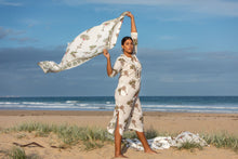 Load image into Gallery viewer, Los Cabos Caftan | White/Multi By Mandalay Designs 
