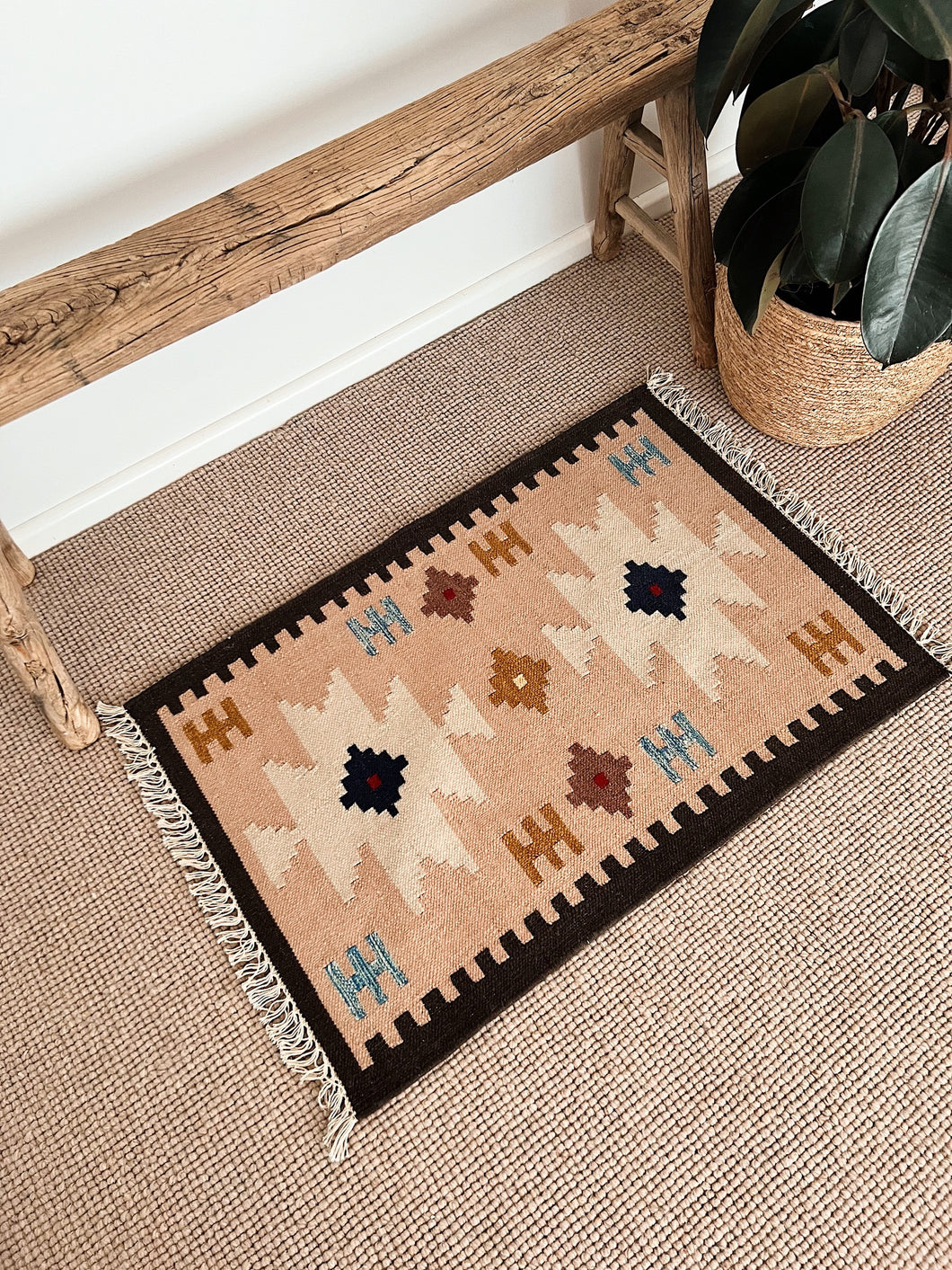 Indian Wool Kilim Mat