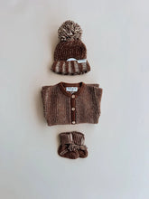 Load image into Gallery viewer, Chunky Full Romper | Chocolate
