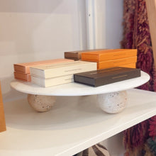Load image into Gallery viewer, Tia Marble &amp; Travertine Plinth | 8x32cm
