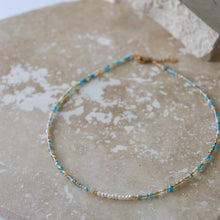 Load image into Gallery viewer, Tranquil Necklace or Bracelet | Pebbly Beach Blue

