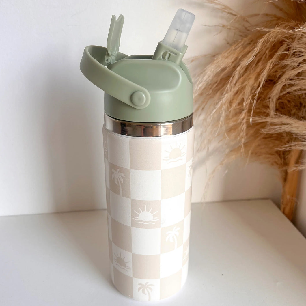 Kids Insulated Bottle 475ml | Sage