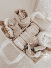 Load image into Gallery viewer, NAPPY CADDY ORGANISER - ALL TEDDY | SNOW
