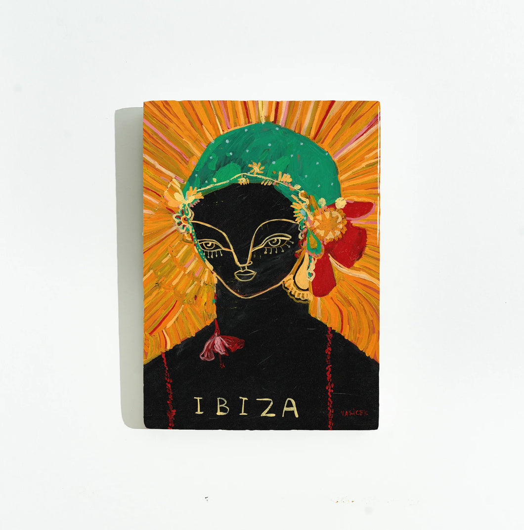 Jai Vasicek Mujer De Ibiza Limited Edition Tile (Large) 