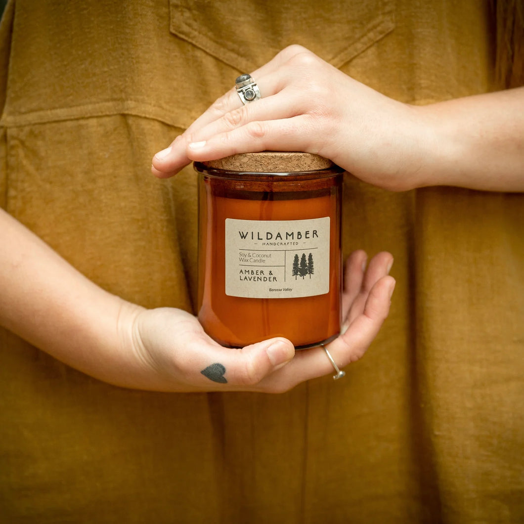 Jar Candle | Amber & Lavender