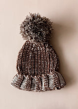 Load image into Gallery viewer, Chunky Cotton Beanie | Chocolate
