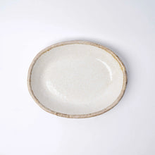Load image into Gallery viewer, Oval Platter 29 cm | Flax Glaze
