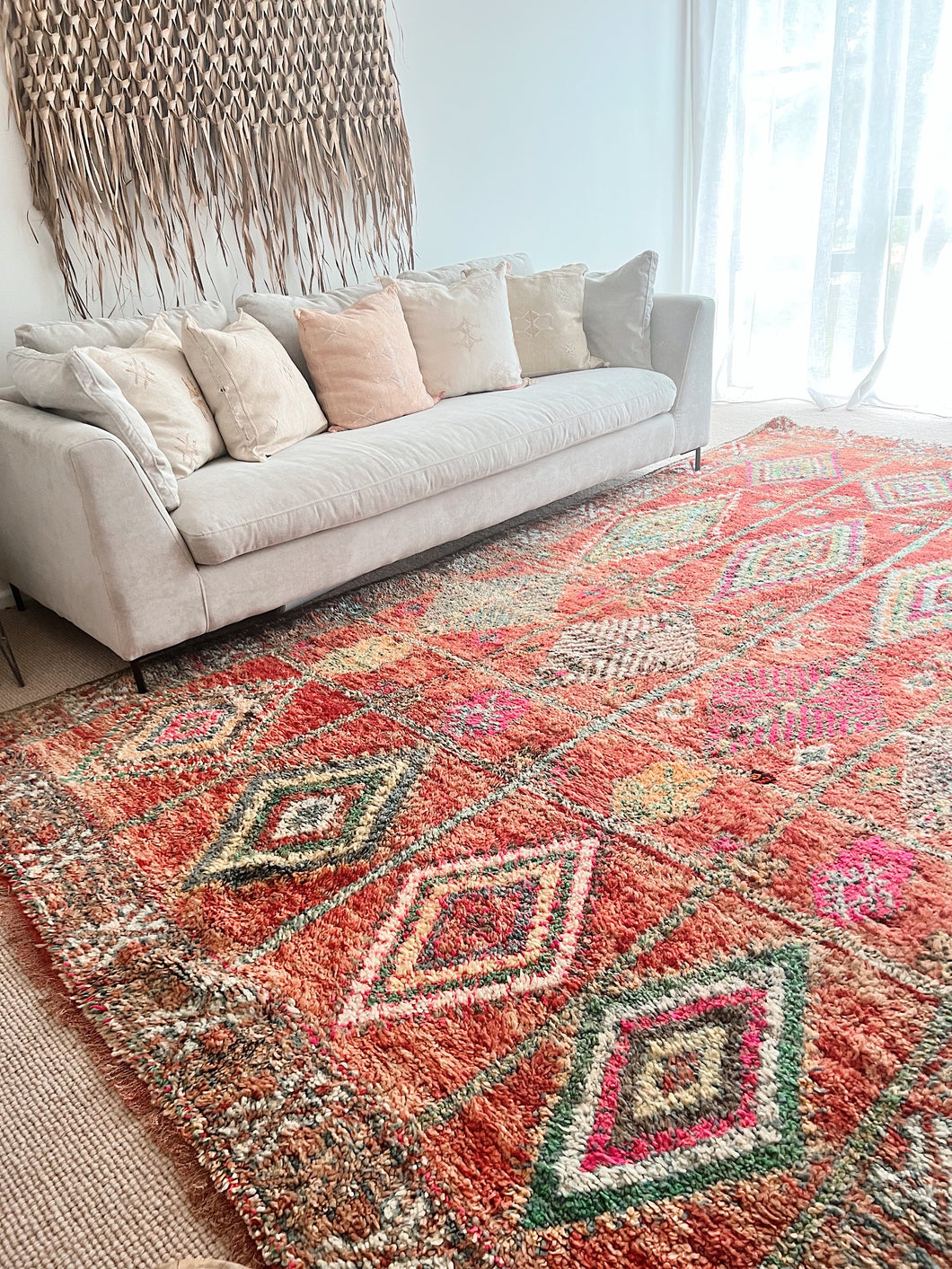 Vintage Moroccan Boujaad Rug | 350x210cm