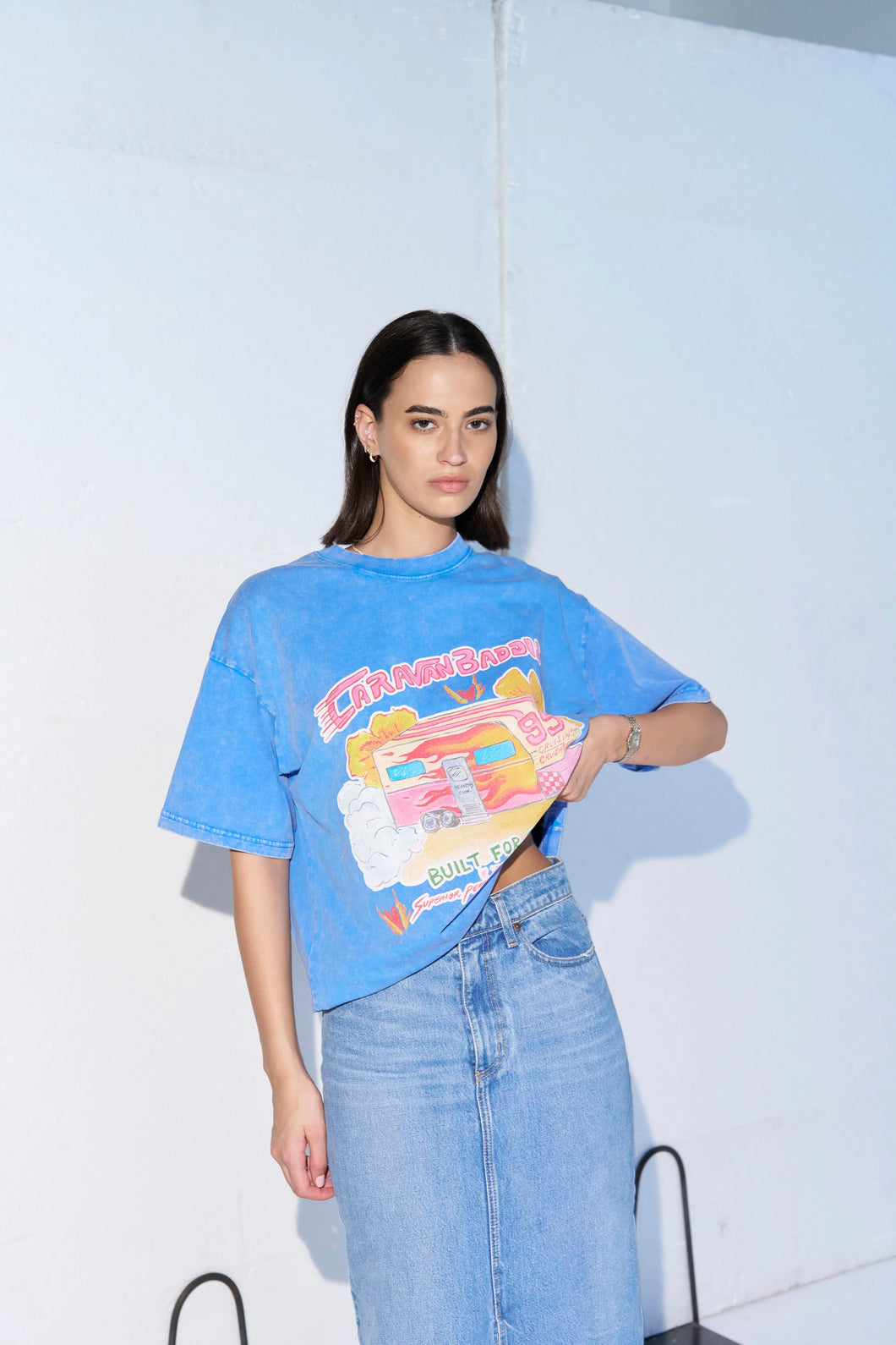 Caravan Baddie Oversize Tee