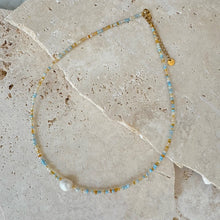 Load image into Gallery viewer, Echo Necklace or Bracelet | Pebbly Beach Blue
