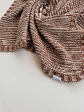 Load image into Gallery viewer, Chunky Knit Blanket | Chocolate

