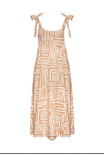 Load image into Gallery viewer, CAPELLA MIDI DRESS - TERRAZA PRINT
