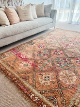 Load image into Gallery viewer, VINTAGE MOROCCAN BOUJAAD RUG 
