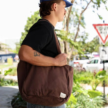 Load image into Gallery viewer, Everyday Pocket Tote | Chocolate Brown
