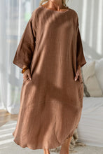 Load image into Gallery viewer, The Malle Linen Dress - Clay
