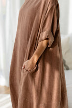 Load image into Gallery viewer, The Malle Linen Dress - Clay
