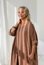 Load image into Gallery viewer, The Malle Linen Dress - Clay
