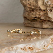 Load image into Gallery viewer, Eponi Pearl Cuff Bracelet
