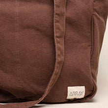 Load image into Gallery viewer, Everyday Pocket Tote | Chocolate Brown

