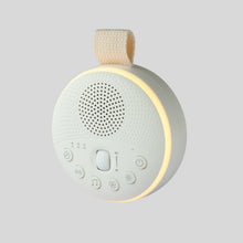 Load image into Gallery viewer, Portable Baby White Noise Machine &amp; Night Light - White
