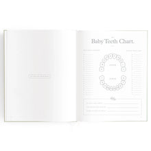Load image into Gallery viewer, Baby Book Sage Stripe - 3rd Edition
