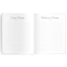 Load image into Gallery viewer, Baby Book Sage Stripe - 3rd Edition
