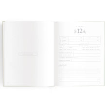 Load image into Gallery viewer, Baby Book Coffee Stripe - 3rd Edition
