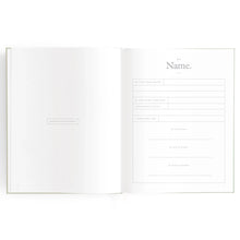 Load image into Gallery viewer, Baby Book Coffee Stripe - 3rd Edition
