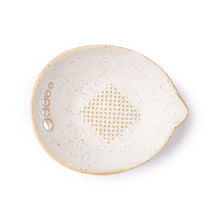 Load image into Gallery viewer, Francis Ceramic Grate/Serve Dish 13x10cm
