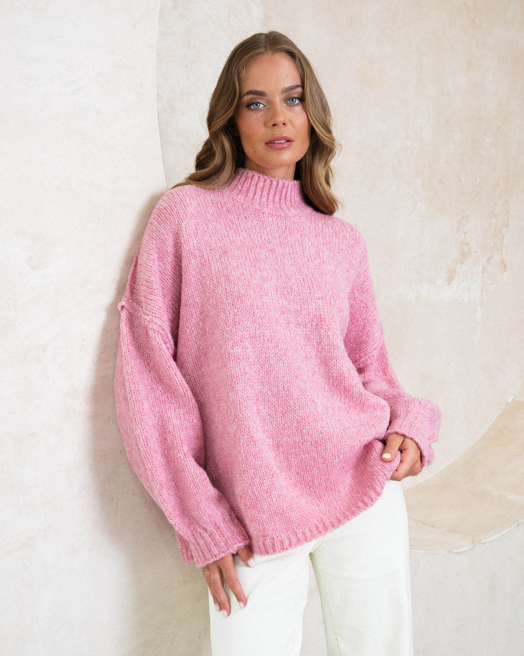 Knit Jumper | Pink