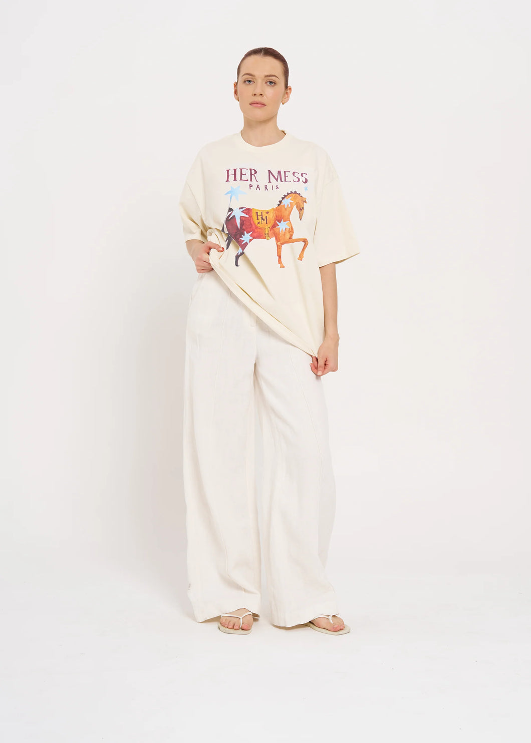 Her Mess Oversize Tee