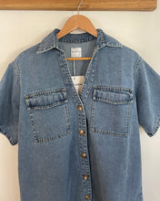 Load image into Gallery viewer, Lexi Denim Mini Dress | Light Blue
