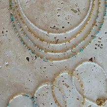 Load image into Gallery viewer, Tranquil Necklace or Bracelet | Pebbly Beach Gold
