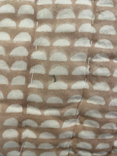 Load image into Gallery viewer, Cot Quilt - Cotton Filled | Half Moon *Seconds
