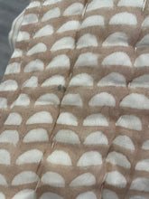 Load image into Gallery viewer, Cot Quilt - Cotton Filled | Half Moon *Seconds
