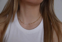 Load image into Gallery viewer, Tranquil Necklace or Bracelet | Pebbly Beach Gold
